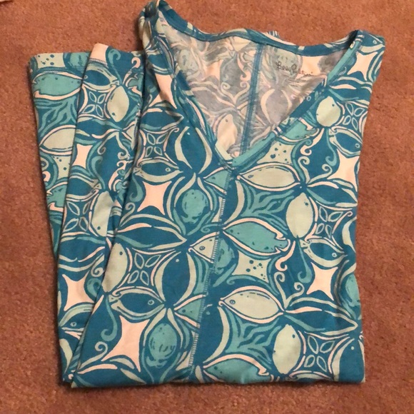 Lilly Pulitzer Juliet V-Neck Dress 💙 - Picture 3 of 8